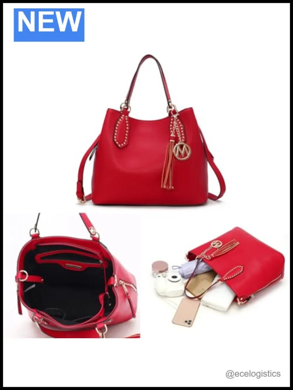 PU Leather Crossbody Hobo Bag Women Shoulder Purse Top Handle Handbag